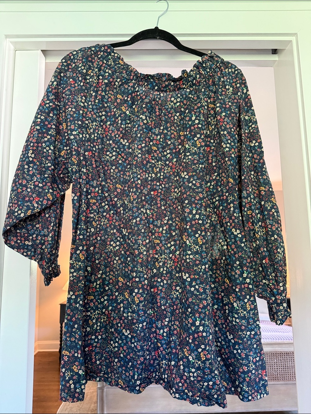 Doen Dark Floral mini dress - Picture 5 of 6
